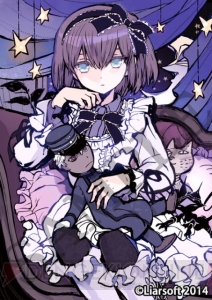 『紫影のソナーニル Refrain』彩色済み店舗特典イラストが公開！ リリィとAの恋人つなぎ、表情に注目