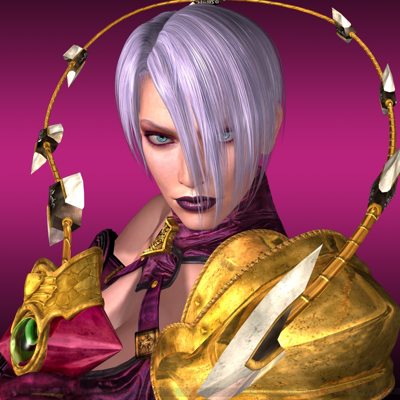 新しく着き ソウルキャリバー2 HD ONLINE』でよみがえるHD画質のアイヴィー キャラクター