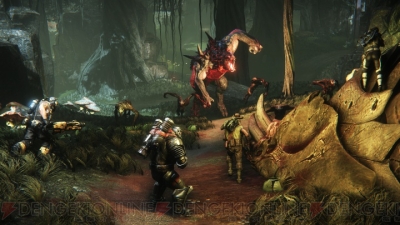 Evolve 最速レビュー レフト4デッド の遺伝子を継ぐ 4人協力プレイ Vs ソロプレイ の異色のマルチプレイサバイバルact 電撃オンライン Evolve 最速レビュー レフト4デッド の遺伝子を継ぐ 4人協力プレイ Vs ソロプレイ の異色のマルチプレイサバイバルact 電撃オンライン