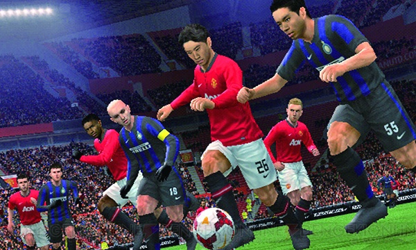 3DS『ワールドサッカー ウイニングイレブン 2014』の体験版が2月19日より配信開始――バルセロナやインテルなど強豪チームを収録