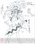 『超ヒロイン戦記』旧イヴ　ラフイラスト