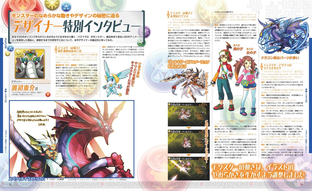 電撃nintendo 5月号では モンハン4 辻本p パズドラz 山本p 夢の頂上対談が実現 大張正己氏の描き下ろしイラストも必見 電撃オンライン