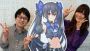 “ミンゴス×ノワールカフェ”に『超女神信仰 ノワール 激神ブラックハート』のヒガシロウPとMAGES.ちゃん役の古川かおりさんが来店！