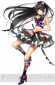 『妖刀 あらしとふぶき』連載第1回：日本刀を萌え擬人化!? 艶やかで雅びな刀美女たちのイラストを一挙公開！