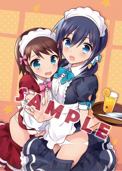 コープスパーティー ブラッドドライブ 店舗別予約特典のイラストが公開 温泉 メイド喫茶 ビーチなどがテーマに 電撃オンライン