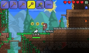 【レビュー＆攻略】『テラリア』iOS版配信開始！ コンシューマやPCで人気を博した2Dドット横スクロールアクション（電撃おすすめアプリ 第151回）
