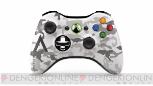 雪原地帯用迷彩柄のXbox 360用ワイヤレスコントローラが登場。6月26日に数量限定で発売