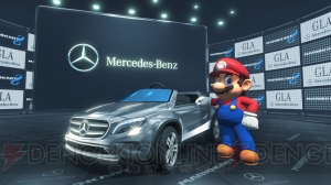 本日発売の『マリオカート8』がメルセデス・ベンツとまさかのコラボ！ 新車種“GLA”カートが2014年夏に配信