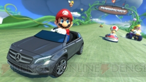 本日発売の『マリオカート8』がメルセデス・ベンツとまさかのコラボ！ 新車種“GLA”カートが2014年夏に配信