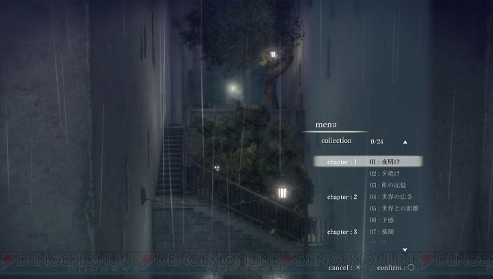 『rain』透明な少年になって、雨が降る幻想的な夜の街を冒険するアクションADV【電撃PS×PS Store】