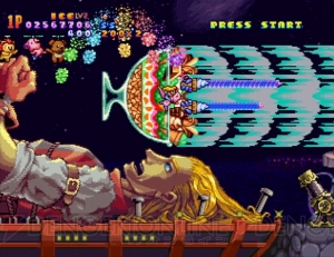 『ハームフルパーク』ポップな世界観と遊び心に富んだ演出が印象的な昔ながらの2Dシューティング【電撃PS×PS Store】