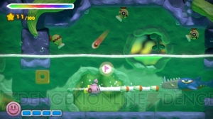 カービィが登場するWii U用新作タイトル『Kirby and the Rainbow Curse』が発表【E3 2014】