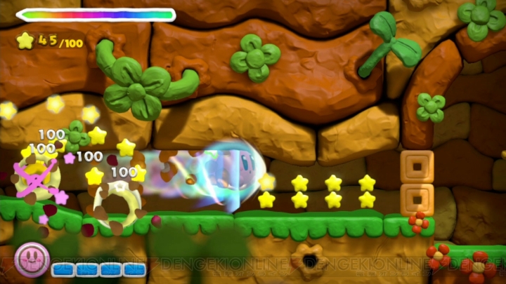 カービィが登場するWii U用新作タイトル『Kirby and the Rainbow Curse』が発表【E3 2014】