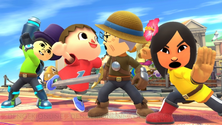 『大乱闘スマッシュブラザーズ』にMiiファイターが参戦！ 3DS版の発売日が9月13日に決定【E3 2014】