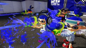 人とイカを切り替えて陣地を広げていく『Splatoon』がWii Uで発売決定【E3 2014】