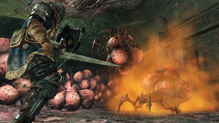 『ダークソウル2』DLC“CROWN OF THE SUNKEN KING”は対象レベル120前後。ギミックによるショートカットの探索が楽しい【E3 2014】