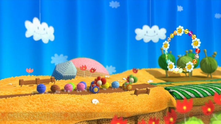 ヨッシーを主役にしたWii U向け新作アクション『Yoshi’s Woolly World』が発表！ “探索”が楽しいゲームに【E3 2014】
