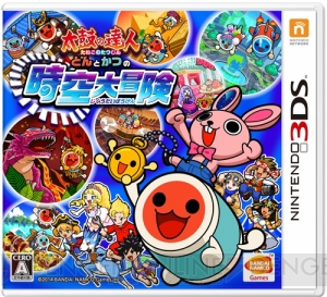3DS『太鼓の達人 どんとかつの時空大冒険』のなかまモンスター“タイカイノオロチ”の電撃オンライン限定QRコードを公開