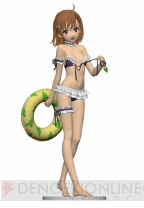 美琴が水着をほどいたら。ほどいたら!? 全高約65センチの『超電磁砲』美琴水着フィギュアがすごい【電撃大王建国20周年】