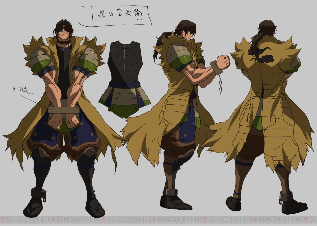 Tvアニメ 戦国basara Judge End から長曾我部元親や毛利元就 前田慶次など8人のキャラクター設定画が公開 電撃オンライン