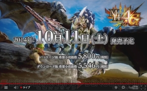 『モンスターハンター4G』