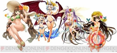 征戦 エクスカリバー 人気キャラが水着で登場 この夏にぴったりなアイテムが手に入る サマーキャンペーン 実施中 電撃オンライン