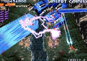 レイストーム 敵の同時ロックオンによる倍率ボーナスが熱い 2d縦スクロールシューティング 電撃ps Ps Store 電撃playstation