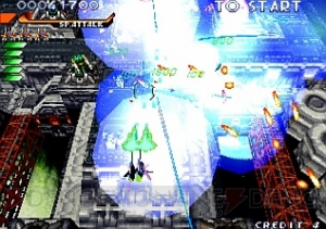『レイストーム』敵の同時ロックオンによる倍率ボーナスが熱い、2D縦スクロールシューティング【電撃PS×PS Store】