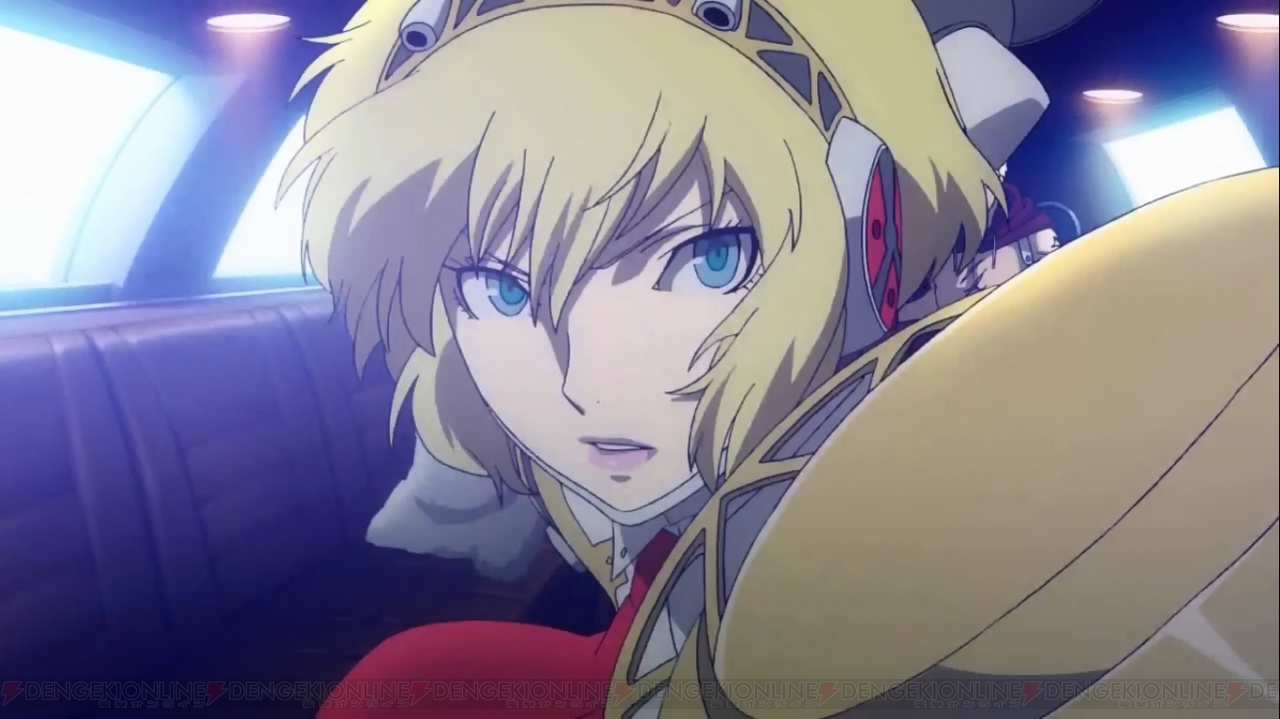 PS3『P4U2』のアイギスと真田明彦を紹介するプロモーション動画