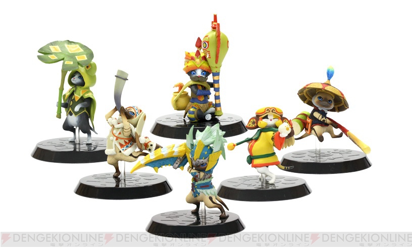オトモアイルーのフィギュア第2弾『カプコンフィギュアビルダー スタンダードモデル モンスターハンター オトモアイルー Vol.2』を読者プレゼント -  電撃オンライン