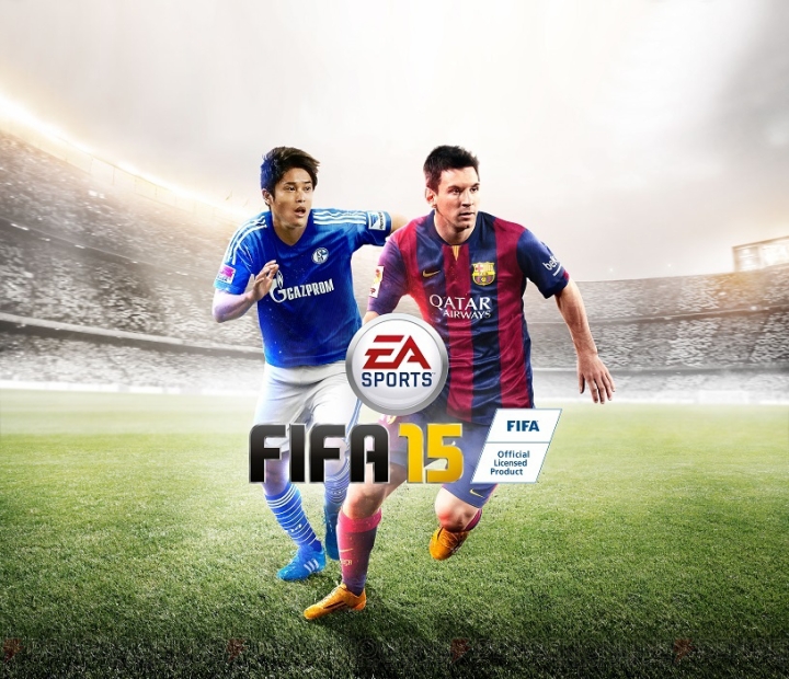 『FIFA 15』日本版パッケージを飾るのは内田篤人選手＆メッシ選手。内田選手のコメントを掲載