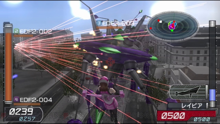 Ps Vita 地球防衛軍2 Portable V2 が11月27日に発売 新兵科 エアレイド が登場 オンラインでの最大4人協力プレイが可能 電撃オンライン