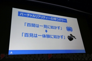 “VR ～Project Morpheusで体感する未来～”