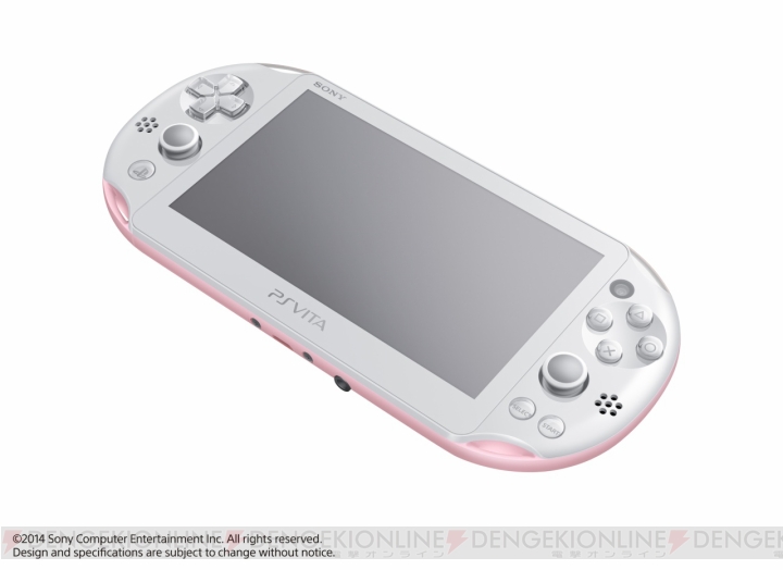 PS Vita新色モデル『ライトピンク/ホワイト』の特設サイトがオープン