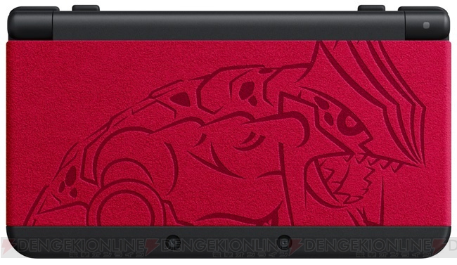 Newニンテンドー3DS』の“グラードン エディション”＆“カイオーガ 