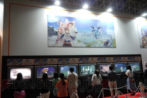 『テイルズ オブ ゼスティリア』や『ゴッドイーター2 レイジバースト』などが試遊できるバンダイナムコゲームスブース【TGS2014】