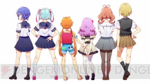 『ナナシス』でライバルキャラクターとなる3人のビジュアルが本邦初公開！ 彼女たちのユニット名は“4U（フォーユー）”!!【TGS2014】