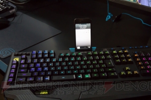 ロジクール史上最速のゲーミングキーボード『G910』が新登場！ ワンストロークが25％も早く打てる!?【TGS2014】