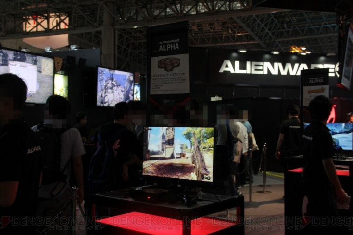 日本初上陸となる『ALIENWARE Alpha』の実力を確かめてみろ！ 『ウルトラストリートファイターIV』など人気PCゲームが試遊可能【TGS2014】