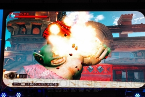 『ドラゴンクエストヒーローズ』ステージに堀井雄二氏がサプライズで登場。初公開となるギガンテスとのバトルも！