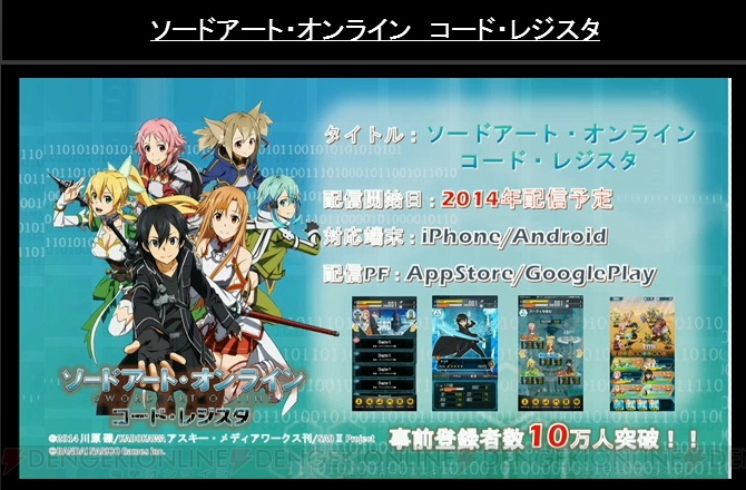 太鼓の達人 Rpgだドン に 百花繚乱どんちゃん が登場 ソードアート オンライン コード レジスタ のコラボキャラも公開 Tgs14 電撃オンライン