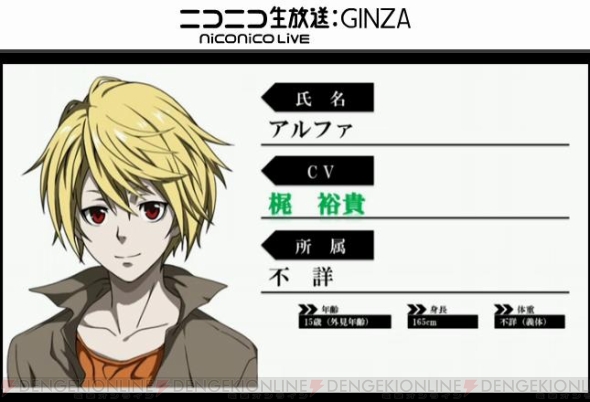 Psycho Pass サイコパス 選択なき幸福 の新キャラの設定が判明 誓湯撫子は記憶喪失でアルファは義体 Tgs14 電撃オンライン