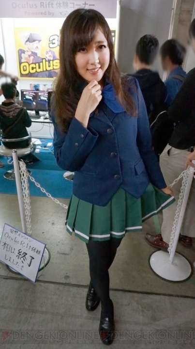東京ゲームショウ2014版コンパニオンさん特集（4日目）。あのお姉さまが棒状の物を口に含むご褒美写真も！【TGS2014】