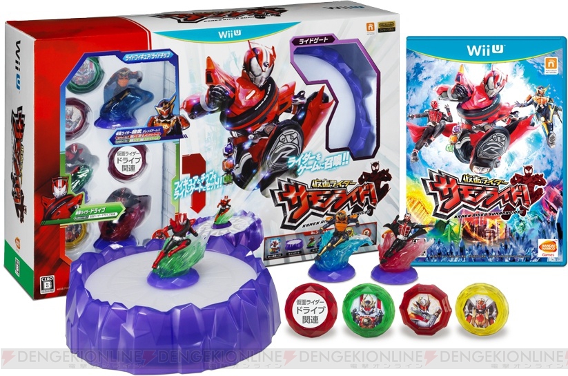 PS3/Wii U用新作『仮面ライダー サモンライド！』が12月4日に