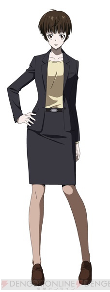 アニメ Psycho Pass サイコパス 2 のキャストコメントと謎の男 鹿矛囲 の設定画が到着 電撃オンライン