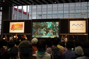 電撃文庫とセガの『ワールド エンド エクリプス』のコラボが発表！ “秋の祭典2014グランドフィナーレ”に電撃FIGHTINGガールズも登場