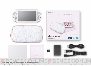アパラレルブランド“MERCURYDUO”とコラボした限定PS Vita本体が