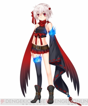 戦闘服姿の天舞ミナセ