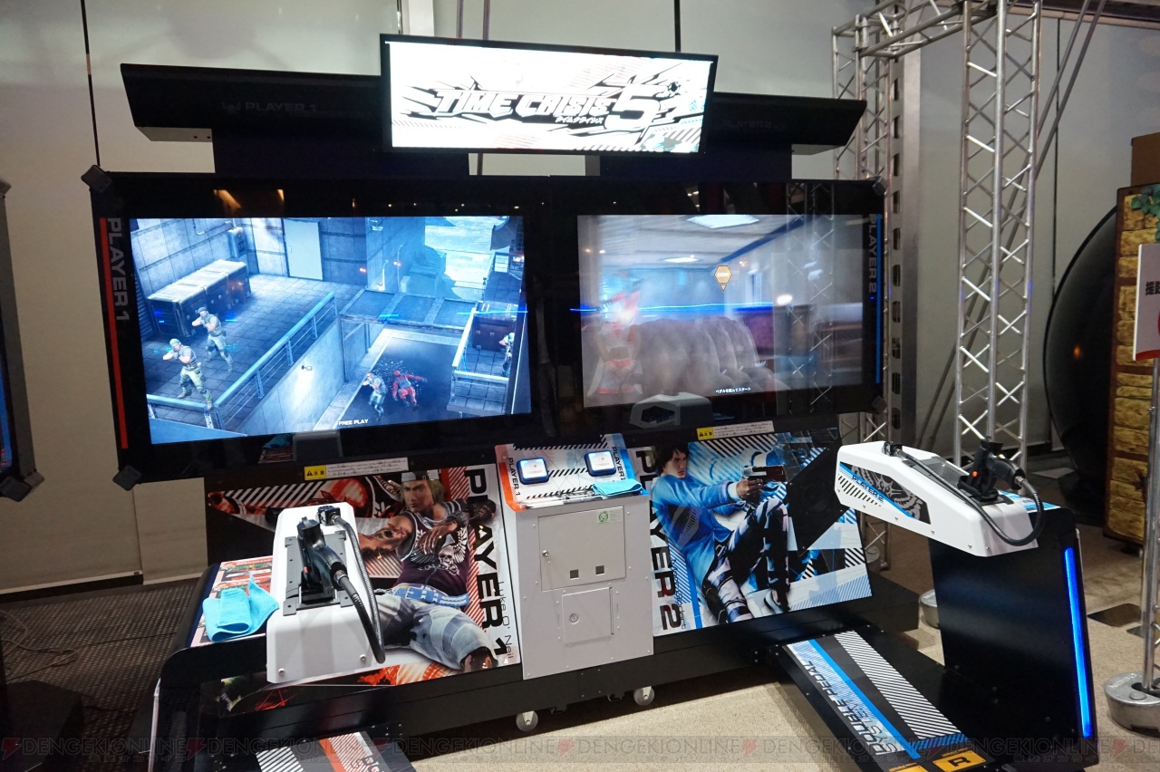 鉄拳7』や『タイムクライシス5』などに触れられたバンダイナムコ