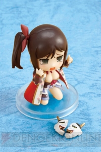『閃乱カグラ ESTIVAL VERSUS』限定版の特典フィギュア塗装原型が公開！ 2.5頭身のデフォルメキャラに